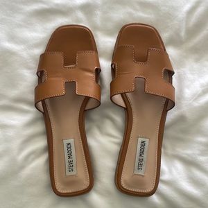 steve madden sandals, size 8.5, worn once great condition